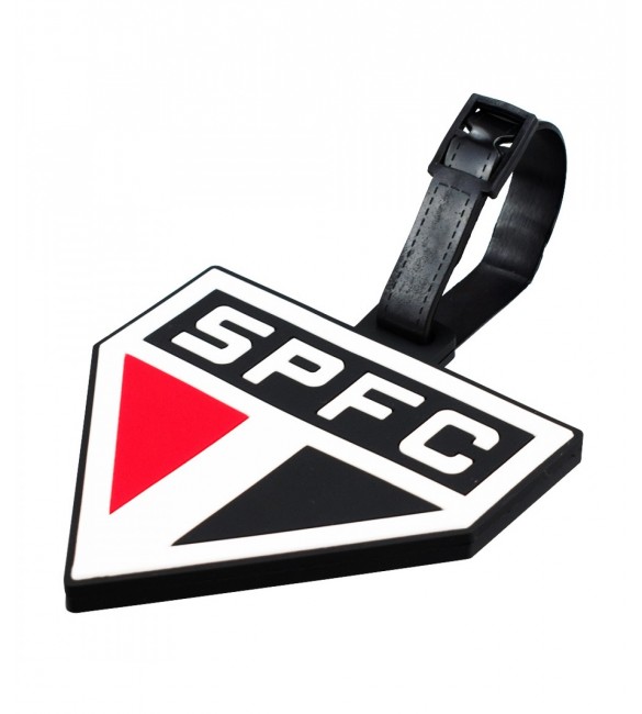 identificador Bagagem Time Futebol 8.5x8.5cm - SPFC